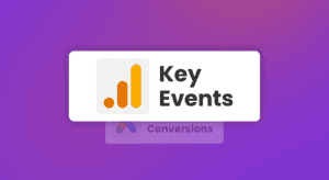 key events google analytics 4